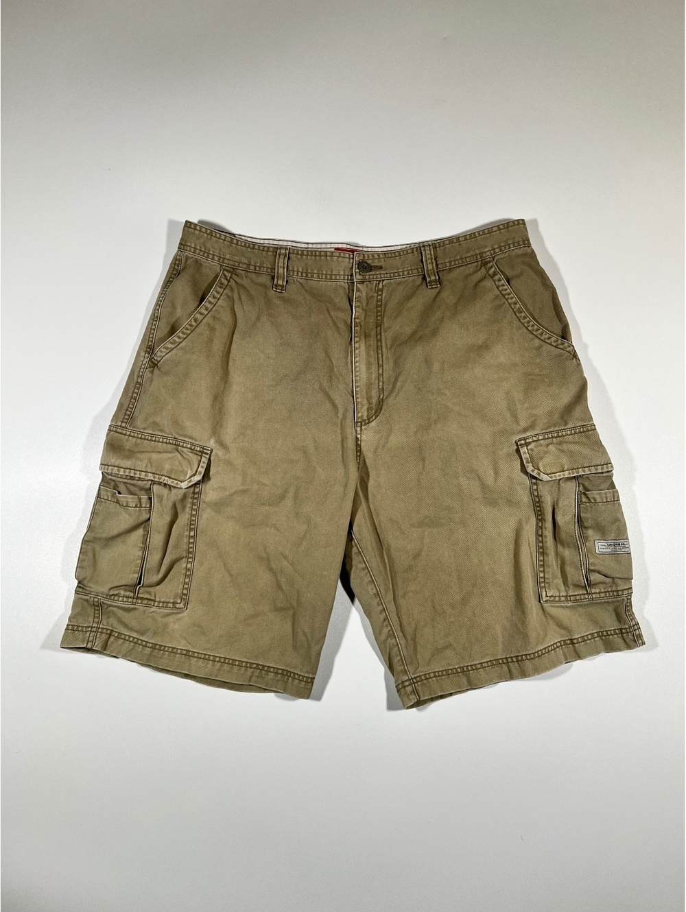 Unionbay Cargo Shorts Men’s Size 40 Khaki Cotton Utility Shorts